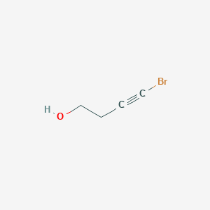 molecular formula C4H5BrO B1280305 4-溴-3-丁炔-1-醇 CAS No. 4544-38-1