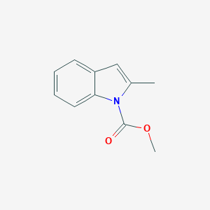 molecular formula C11H11NO2 B128031 methyl 2-methyl-1H-indole-1-carboxylate CAS No. 143952-53-8