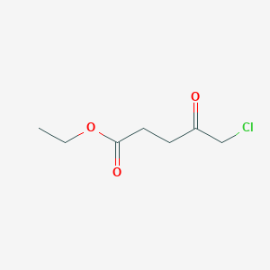 B1280310 Pentanoic acid, 5-chloro-4-oxo-, ethyl ester CAS No. 14594-24-2