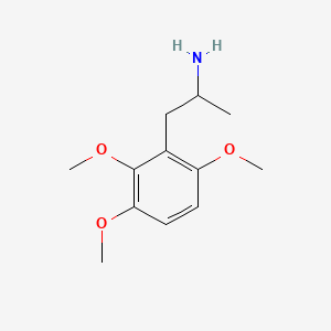 molecular formula C12H19NO3 B12803195 2,3,6-Trimethoxyamphetamine CAS No. 20513-16-0