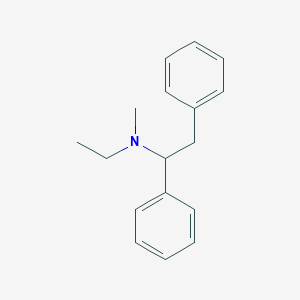 molecular formula C17H21N B12803283 N-Methyl-ephenidine CAS No. 801141-29-7