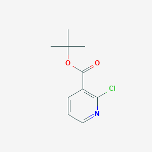 molecular formula C10H12ClNO2 B1280336 Tert-butyl 2-chloronicotinate CAS No. 232951-83-6