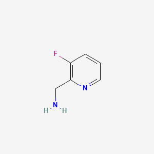 molecular formula C6H7FN2 B1280343 (3-Fluoropyridin-2-yl)methanamine CAS No. 312904-51-1