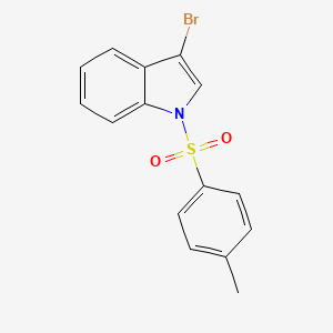 molecular formula C15H12BrNO2S B1280359 3-溴-1-甲苯磺酰基-1H-吲哚 CAS No. 90481-77-9