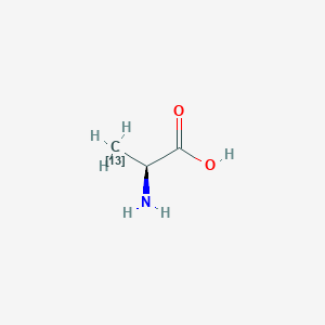molecular formula C3H7NO2 B1280360 L-Alanine-3-13C CAS No. 65163-25-9