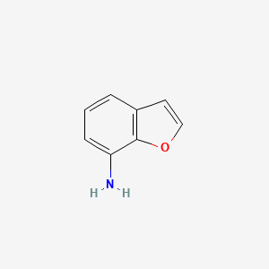molecular formula C8H7NO B1280361 7-氨基苯并呋喃 CAS No. 67830-55-1
