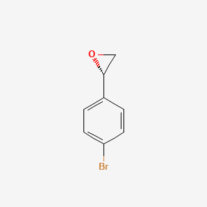 molecular formula C8H7BrO B1280368 (R)-4-Bromostyrene oxide CAS No. 62566-68-1