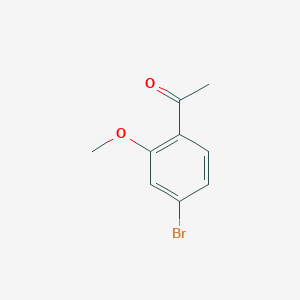 molecular formula C9H9BrO2 B1280373 1-(4-Bromo-2-methoxyphenyl)ethanone CAS No. 89368-12-7