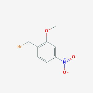 molecular formula C8H8BrNO3 B1280376 1-(Bromomethyl)-2-methoxy-4-nitrobenzene CAS No. 90434-16-5
