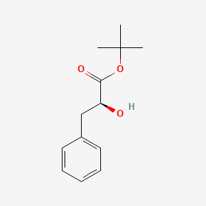 molecular formula C13H18O3 B1280383 (S)-tert-Butyl 2-hydroxy-3-phenylpropanoate CAS No. 7622-23-3