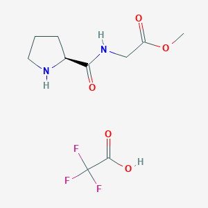 molecular formula C20H17BrO2 B1280388 Pro-gly-ome tfa CAS No. 634922-10-4