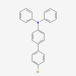 molecular formula C24H18BrN B1280392 4-Bromo-4'-(diphenylamino)biphenyl CAS No. 202831-65-0