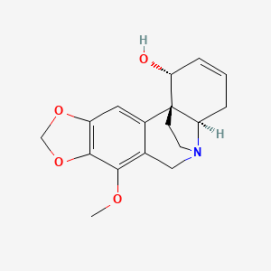 molecular formula C17H19NO4 B12803944 Buphanamine CAS No. 6793-24-4