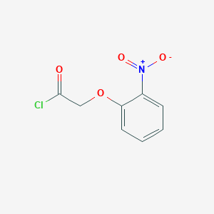molecular formula C8H6ClNO4 B1280399 2-Nitrophenoxyacetyl Chloride CAS No. 20142-87-4