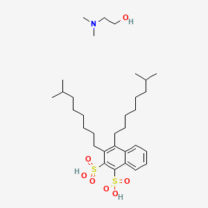 molecular formula C32H55NO7S2 B12804064 Einecs 264-317-8 CAS No. 63568-31-0