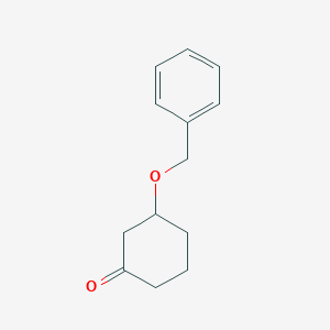 molecular formula C13H16O2 B1280417 3-(Benzyloxy)cyclohexanone CAS No. 123990-98-7