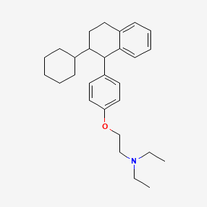 molecular formula C28H39NO B12804248 4HC67Ycs5H CAS No. 13085-37-5