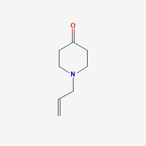 molecular formula C8H13NO B1280433 1-allyltetrahydro-4(1H)-pyridinone CAS No. 20785-46-0