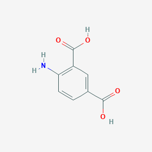 molecular formula C8H7NO4 B1280447 4-Aminoisophthalic acid CAS No. 33890-03-8