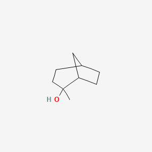 molecular formula C9H16O B12804576 2-Methylbicyclo[3.2.1]octan-2-ol CAS No. 5019-84-1