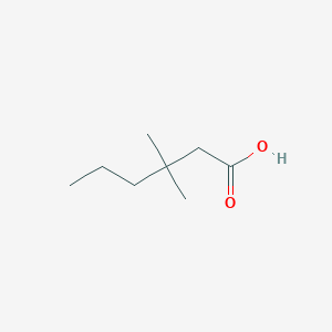 molecular formula C8H16O2 B1280460 3,3-dimethylhexanoic Acid CAS No. 90808-83-6