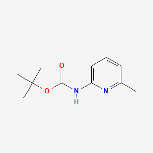 molecular formula C11H16N2O2 B1280463 tert-Butyl (6-methylpyridin-2-yl)carbamate CAS No. 205676-84-2