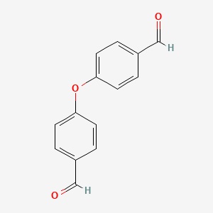 molecular formula C14H10O3 B1280466 4-(4-Formylphenoxy)benzaldehyde CAS No. 2215-76-1