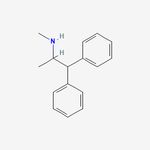 molecular formula C16H19N B12804741 Beta-Phenylmethamphetamine CAS No. 768295-94-9