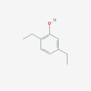 molecular formula C10H14O B12804753 2,5-Diethylphenol CAS No. 876-20-0