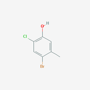 Phenol, 4-bromo-2-chloro-5-methyl-
