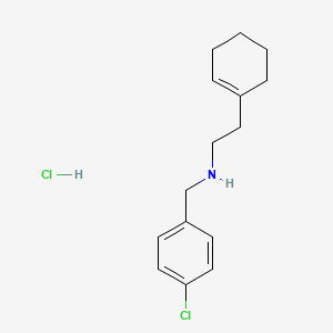 N-(4-Chlorobenzyl)-2-(1-cyclohexen-1-YL)-1-ethanamine hydrochloride
