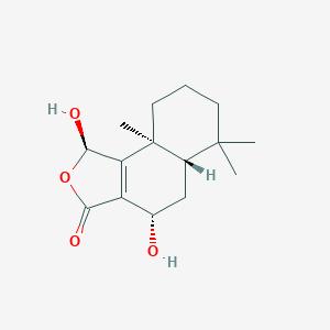 molecular formula C15H22O4 B128050 Fuegin 