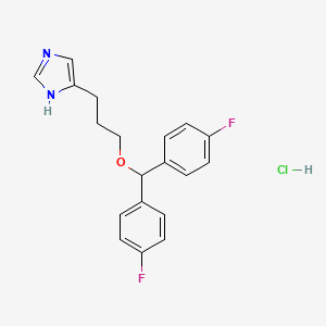 3-(1H-Imidazol-4-yl)propyl di(p-fluorophenyl)methyl ether hydrochloride