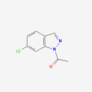 molecular formula C9H7ClN2O B1280523 1-Acetyl-6-chloro-1H-indazole CAS No. 708-40-7