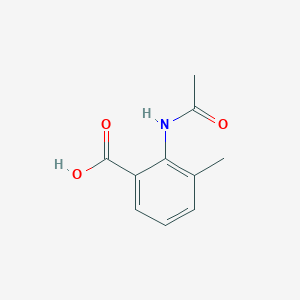 molecular formula C10H11NO3 B1280524 2-Acetamido-3-methylbenzoic acid CAS No. 67081-69-0