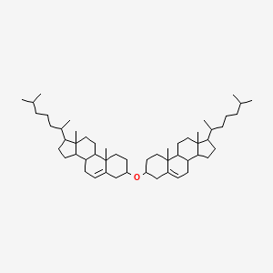 molecular formula C54H90O B12805278 Cholesteryl ether CAS No. 2469-23-0