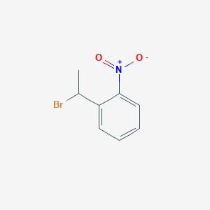 molecular formula C8H8BrNO2 B1280530 1-(1-Bromoethyl)-2-nitrobenzene CAS No. 69642-00-8