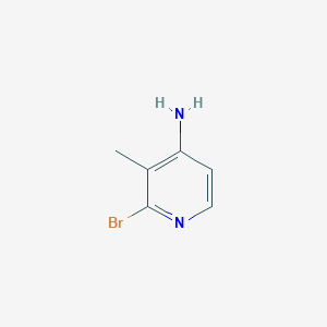 molecular formula C6H7BrN2 B1280531 2-溴-3-甲基吡啶-4-胺 CAS No. 79055-61-1