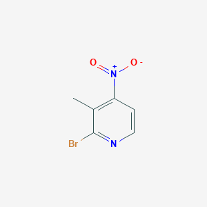 molecular formula C6H5BrN2O2 B1280534 2-bromo-3-methyl-4-nitroPyridine CAS No. 79055-55-3