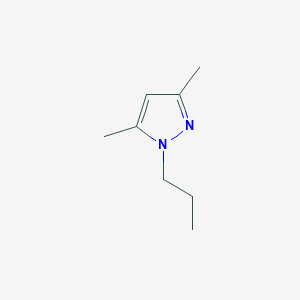 molecular formula C8H14N2 B1280535 3,5-dimethyl-1-propyl-1H-pyrazole CAS No. 1124-02-3