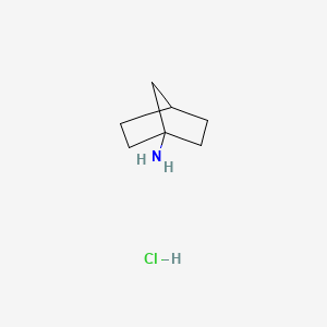 molecular formula C7H14ClN B1280537 Bicyclo[2.2.1]heptan-1-amine hydrochloride CAS No. 75934-56-4
