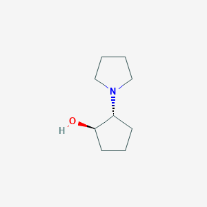 trans-2-(Pyrrolidin-1-yl)cyclopentanol