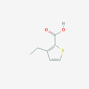 molecular formula C7H8O2S B1280548 3-Ethylthiophene-2-carboxylic acid CAS No. 74965-84-7