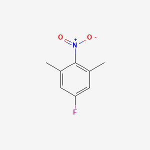 molecular formula C8H8FNO2 B1280551 5-Fluoro-1,3-dimethyl-2-nitrobenzene CAS No. 315-12-8