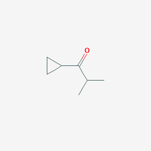 molecular formula C7H12O B1280557 1-Cyclopropyl-2-methylpropan-1-one CAS No. 6704-20-7
