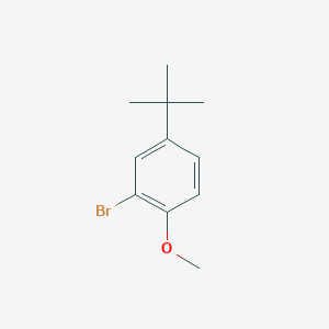 molecular formula C11H15BrO B1280562 2-Bromo-4-tert-butyl-1-methoxybenzene CAS No. 41280-65-3