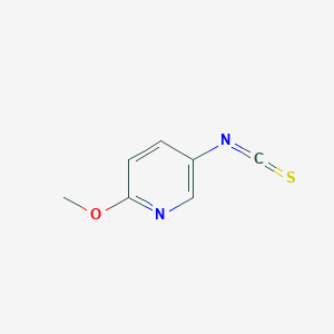 molecular formula C7H6N2OS B1280572 5-Isothiocyanato-2-methoxypyridine CAS No. 52023-93-5
