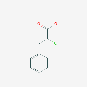 molecular formula C10H11ClO2 B1280592 Methyl 2-chloro-3-phenylpropionate CAS No. 18841-64-0