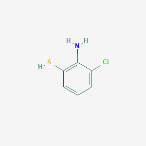 molecular formula C6H6ClNS B1280593 2-Amino-3-chlorothiophenol CAS No. 40925-72-2