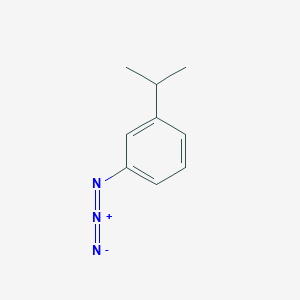 molecular formula C9H11N3 B1280598 1-Azido-3-(propan-2-yl)benzene 